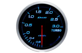 Defi Advance BF Turbo Gauge Boost Meter - Blue 3.0Bar ##591161099