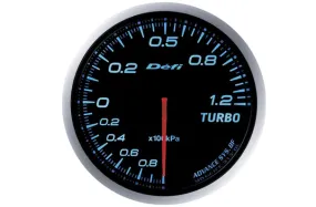 Defi Link Advance BF Turbo Gauge Boost Meter 60mm - Blue 1.2 ##591161065
