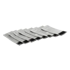 DEI Velcro Attachment Fuel Injector Heat Shield Silver (Set of 8)