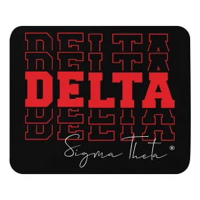 Delta Sigma Theta Echo Series Sorority Mouse pad