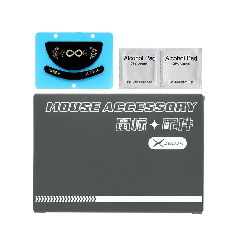 DELUX M800pro Mouse Grip Tape/Mice Feet