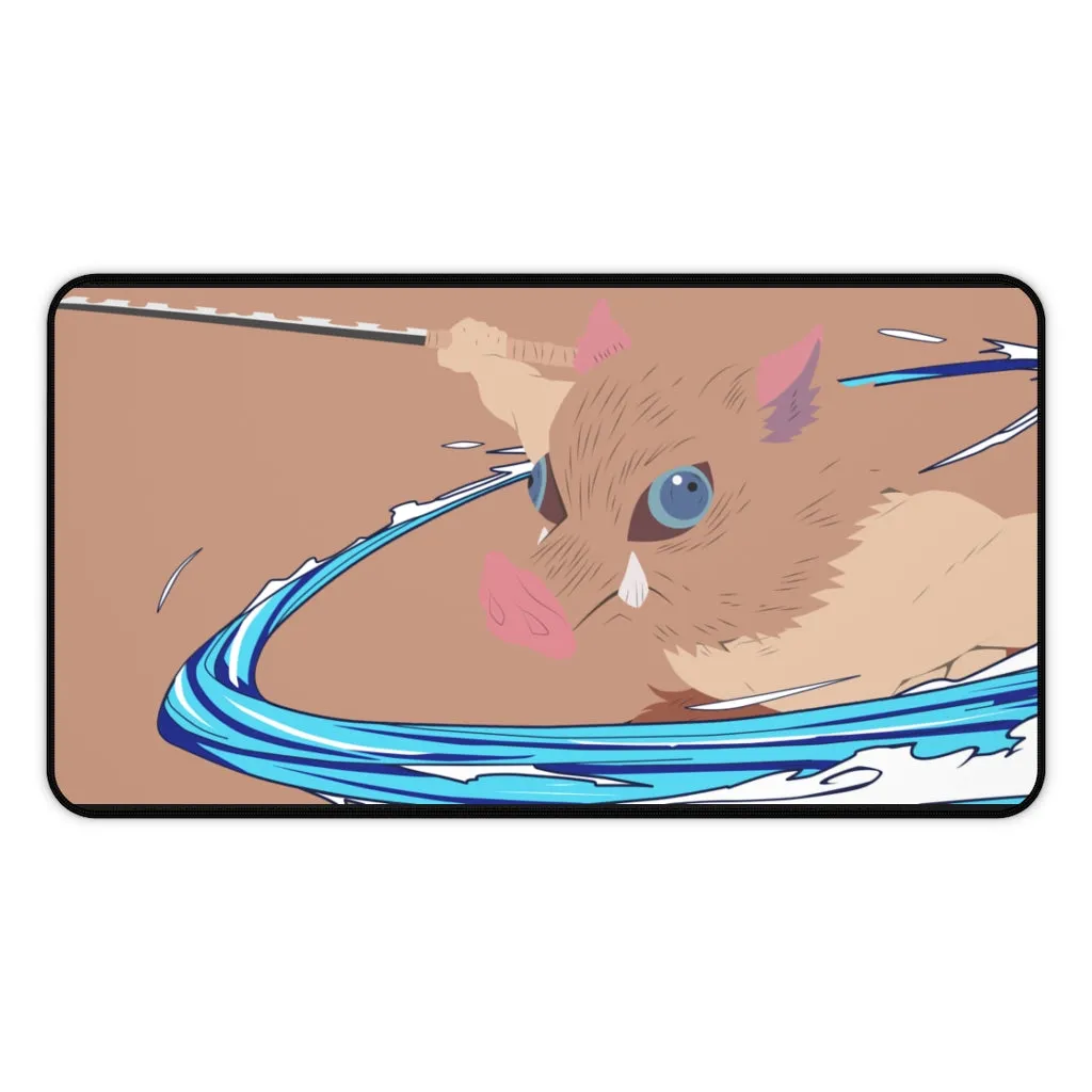 Demon Slayer Mouse pad Anime Large Desk Mat - Hashibira Inosuke