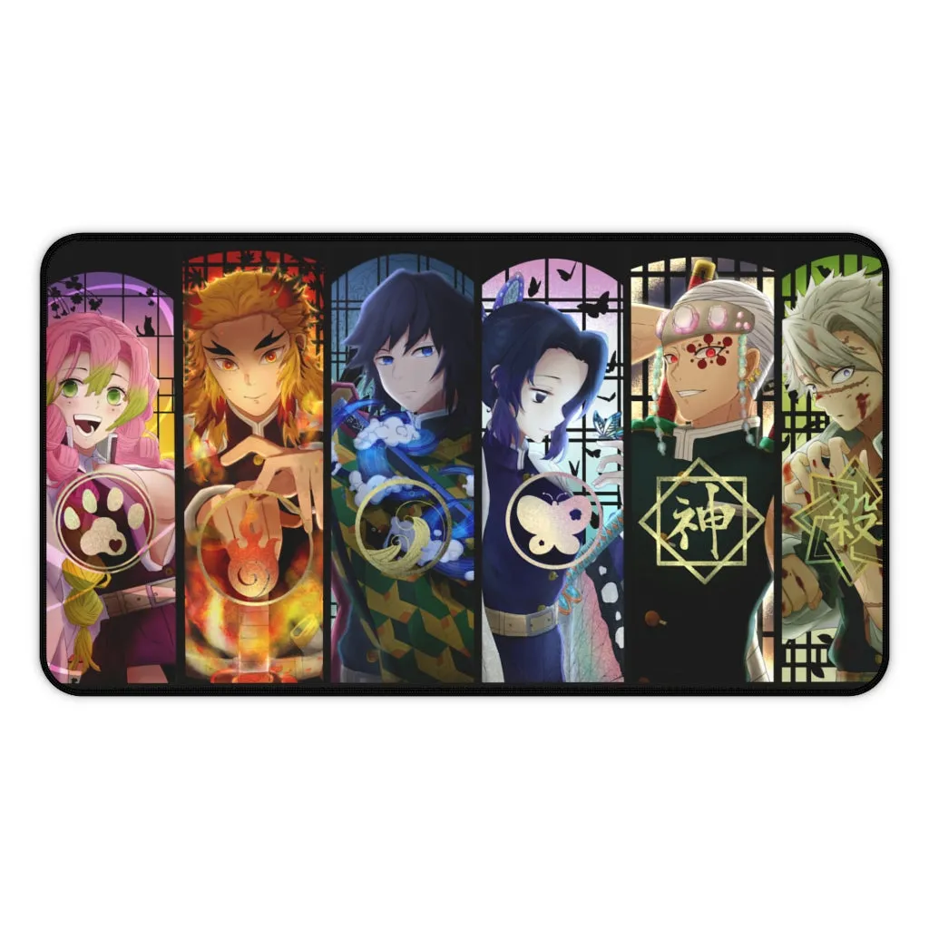 Demon Slayer Mouse pad Anime Large Desk Mat - Main Characters