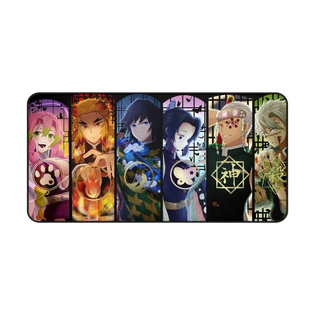 Demon Slayer Mouse pad Anime Large Desk Mat - Main Characters