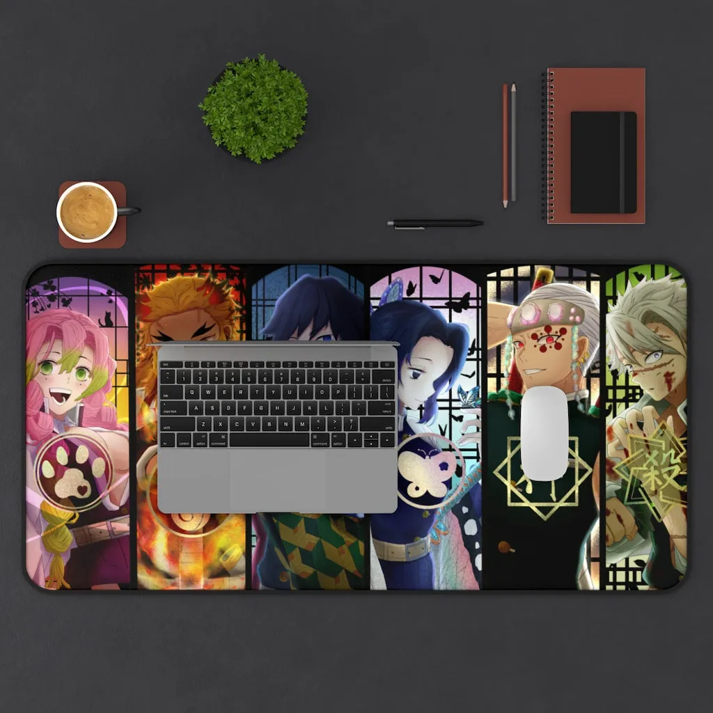 Demon Slayer Mouse pad Anime Large Desk Mat - Main Characters