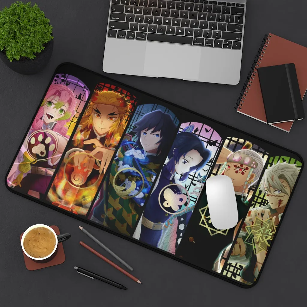 Demon Slayer Mouse pad Anime Large Desk Mat - Main Characters