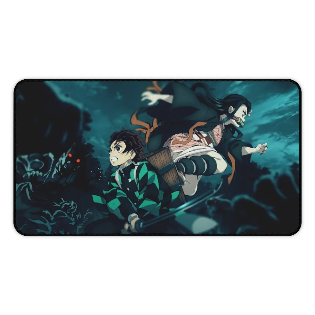 Demon Slayer Mouse pad Anime Large Desk Mat - Tanjiro and Nezuko