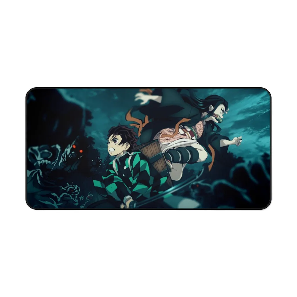 Demon Slayer Mouse pad Anime Large Desk Mat - Tanjiro and Nezuko
