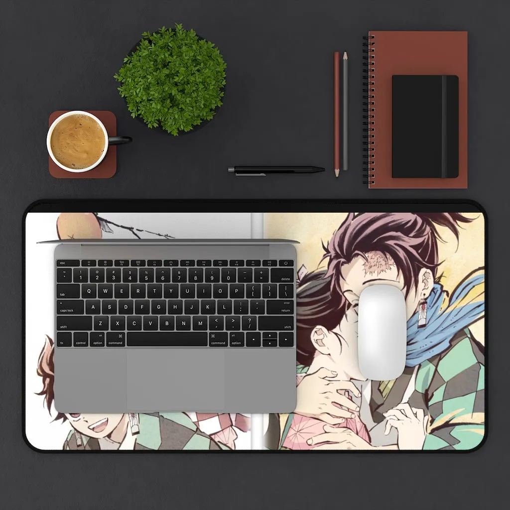 Demon Slayer Mouse pad Anime Large Desk Mat - Tanjiro Kamado & Nezuko Kamado