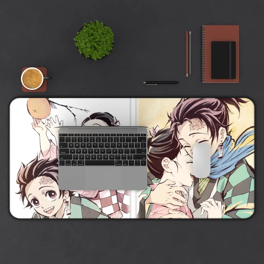 Demon Slayer Mouse pad Anime Large Desk Mat - Tanjiro Kamado & Nezuko Kamado