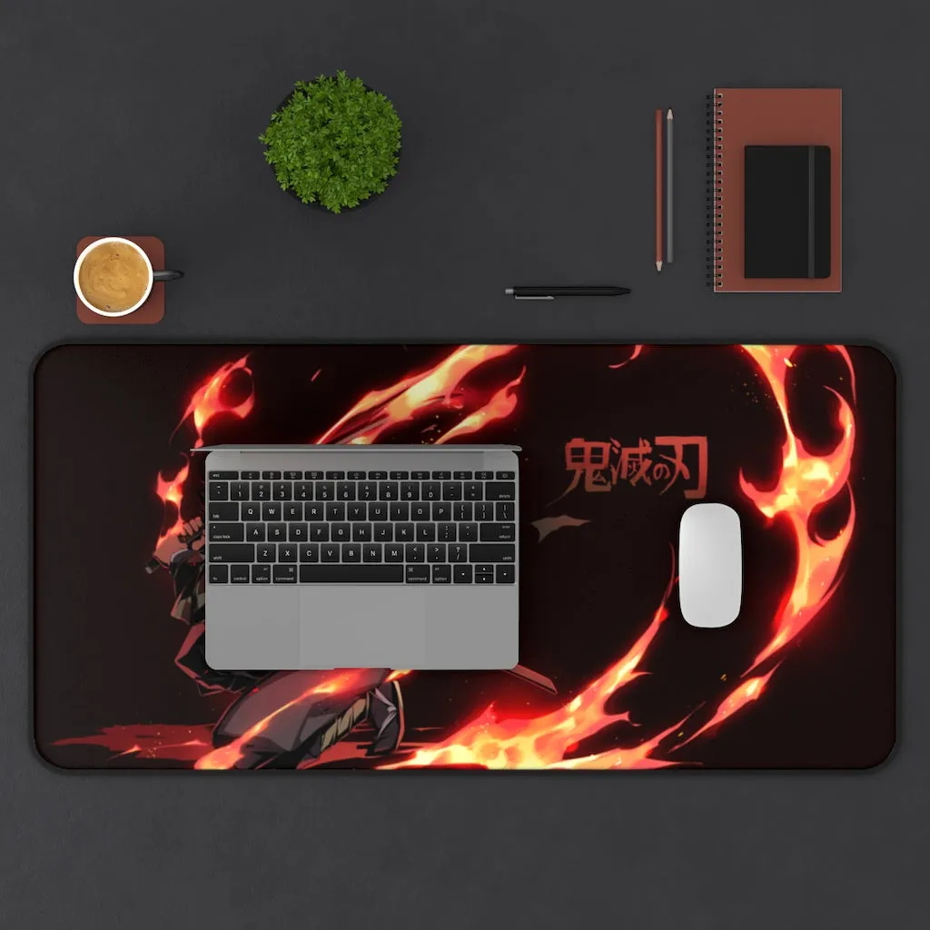 Demon Slayer Mouse pad Anime Large Desk Mat - Tanjirou