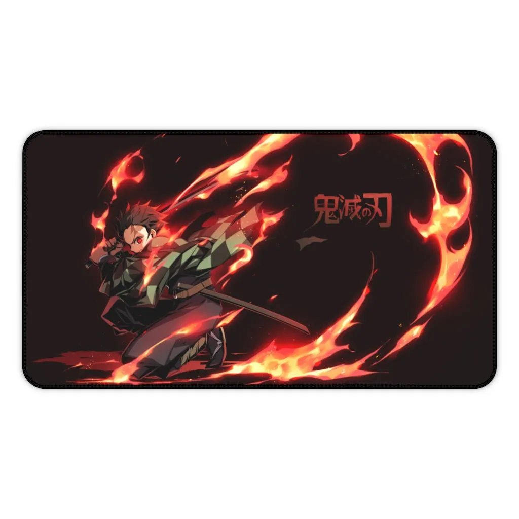 Demon Slayer Mouse pad Anime Large Desk Mat - Tanjirou