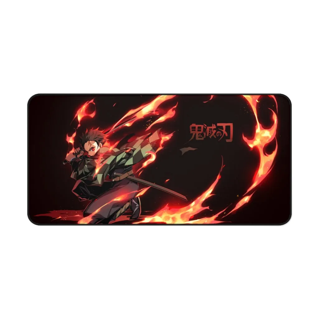 Demon Slayer Mouse pad Anime Large Desk Mat - Tanjirou