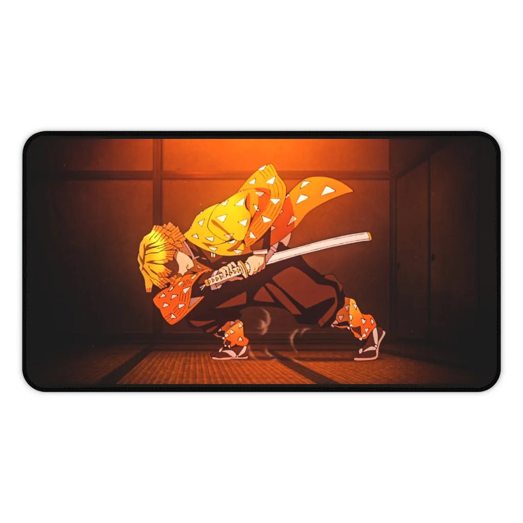 Demon Slayer Mouse pad Anime Large Desk Mat -  Zenitsu Agatsuma