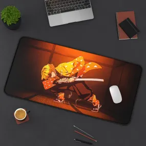 Demon Slayer Mouse pad Anime Large Desk Mat -  Zenitsu Agatsuma