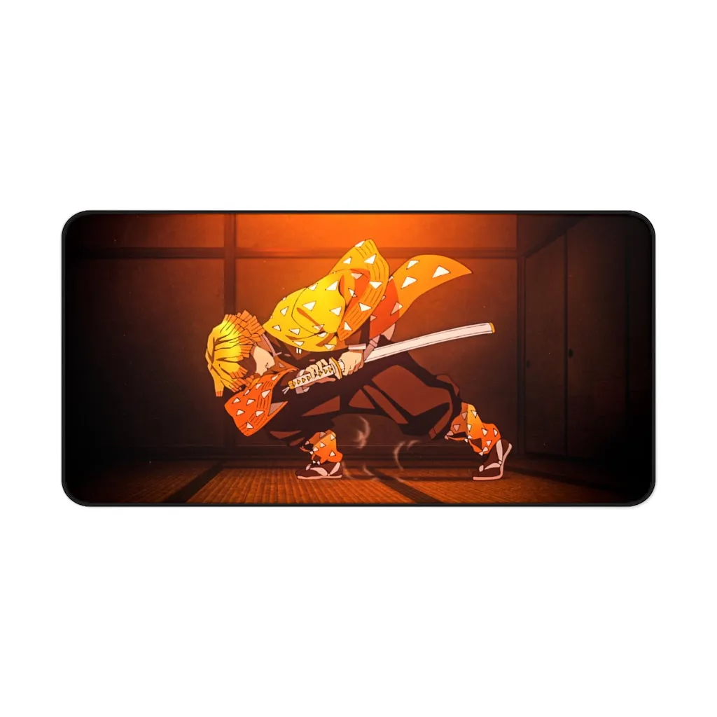 Demon Slayer Mouse pad Anime Large Desk Mat -  Zenitsu Agatsuma