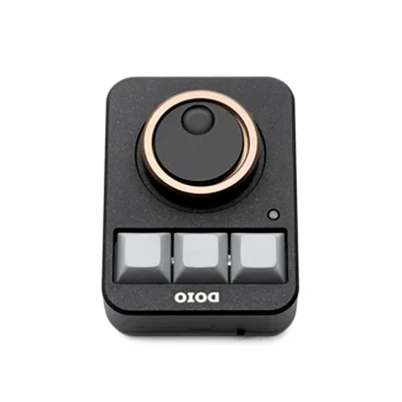 DOIO KB03-01K Macro Keyboard 3 Keys   1 Knob Macro Pad