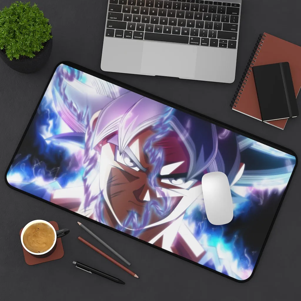 Dragon Ball Anime Mouse pad /Desk Mat - Ultra instinct Goku ( Full Mode )
