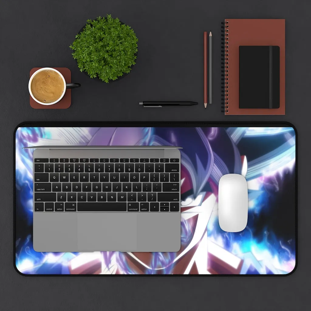 Dragon Ball Anime Mouse pad /Desk Mat - Ultra instinct Goku ( Full Mode )