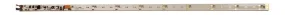 ESU HO 50702  Interior Lighting set including taillight, 255mm, separable, PowerPack option, 11 LED, yellow, gauge: N, TT, H0