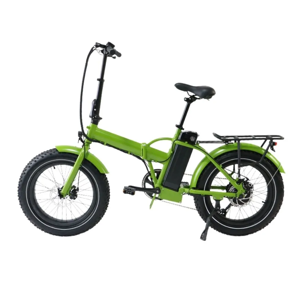 Eunorau FAT-MN 48V500W 20'' Fat Tire Folding Step-Over Electric Bike