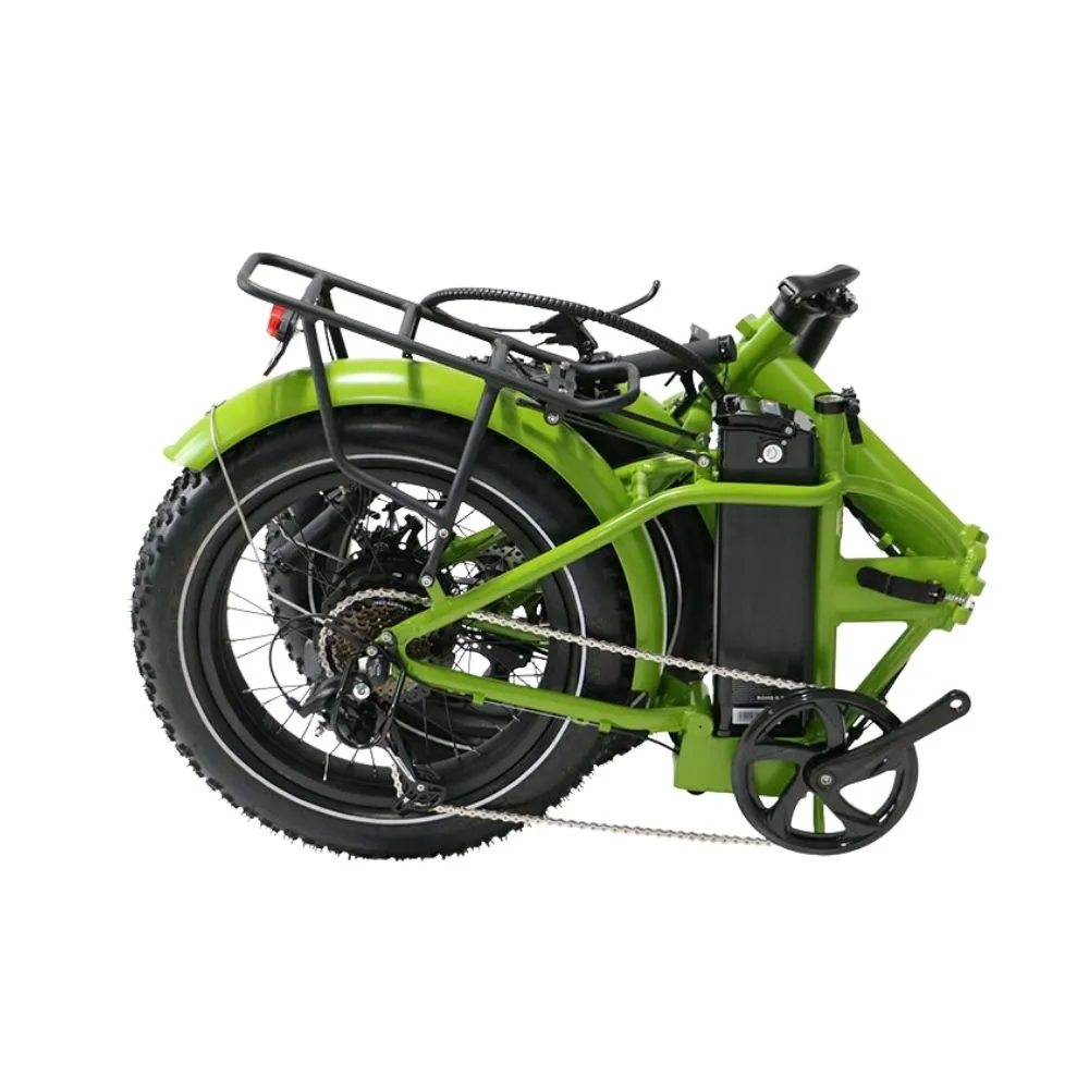 Eunorau FAT-MN 48V500W 20'' Fat Tire Folding Step-Over Electric Bike