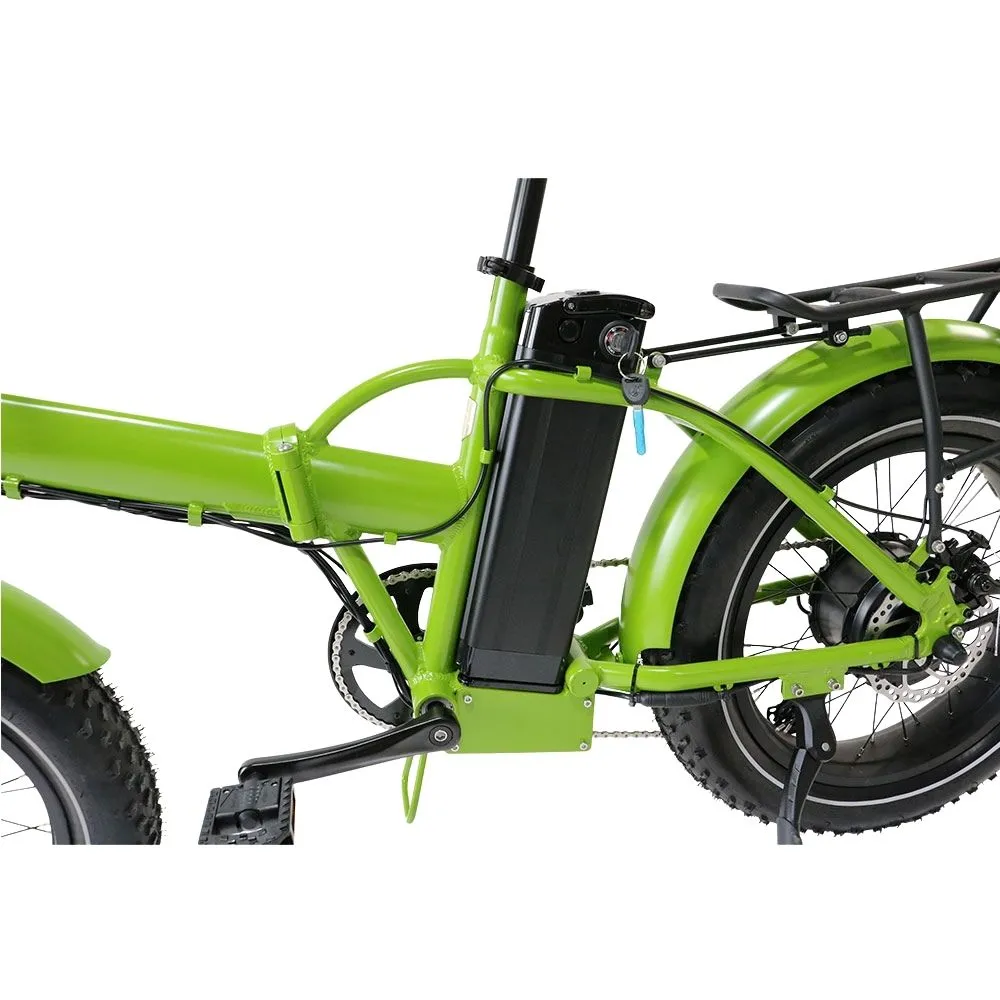 Eunorau FAT-MN 48V500W 20'' Fat Tire Folding Step-Over Electric Bike