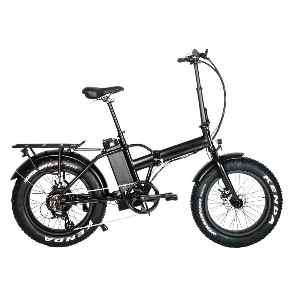 Eunorau FAT-MN 48V500W 20'' Fat Tire Folding Step-Over Electric Bike