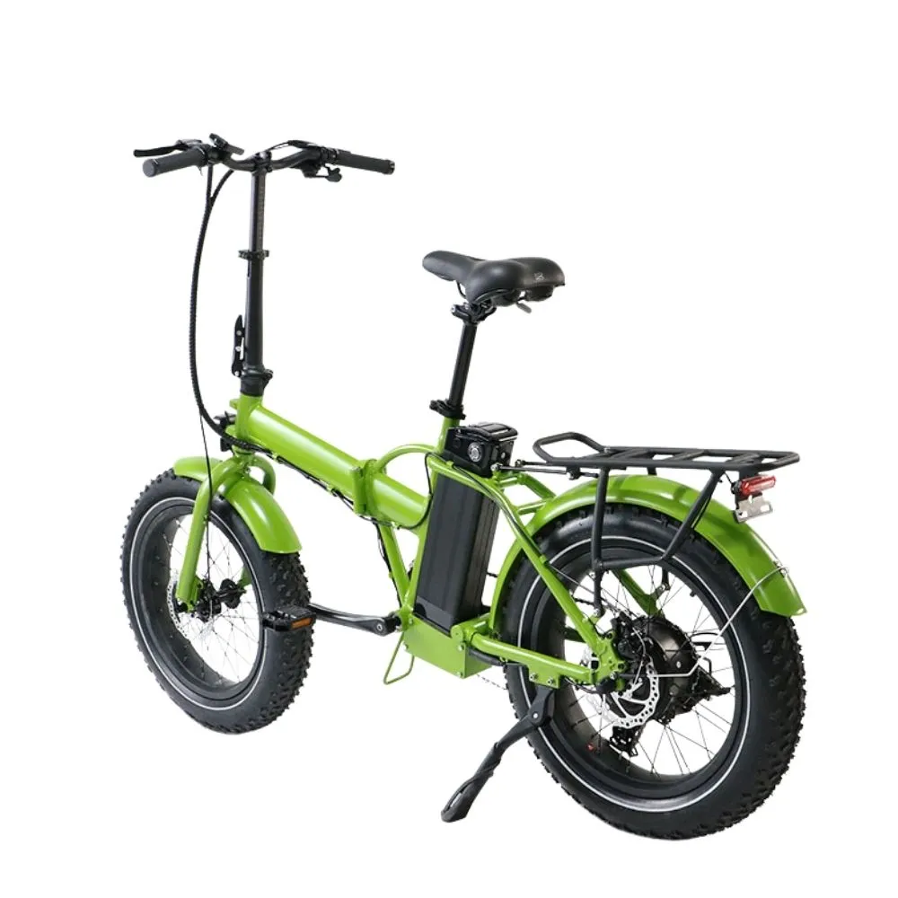 Eunorau FAT-MN 48V500W 20'' Fat Tire Folding Step-Over Electric Bike