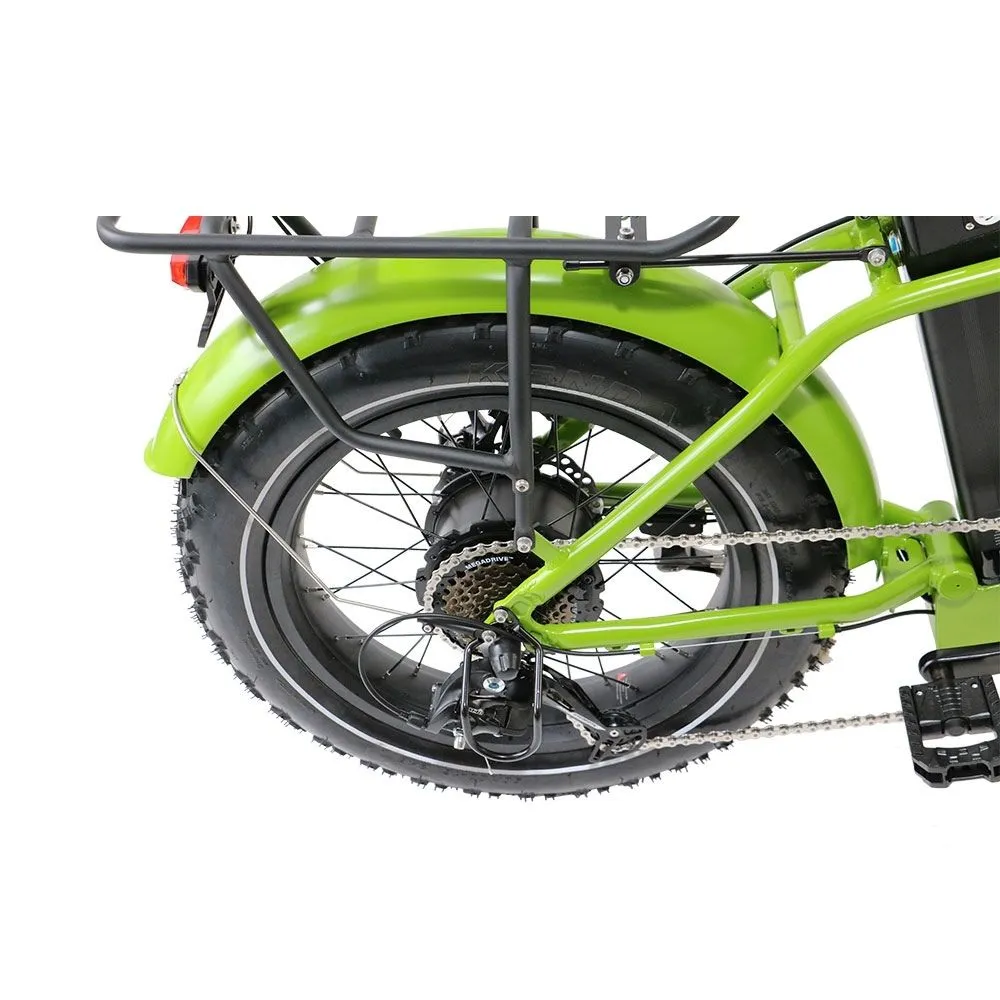Eunorau FAT-MN 48V500W 20'' Fat Tire Folding Step-Over Electric Bike
