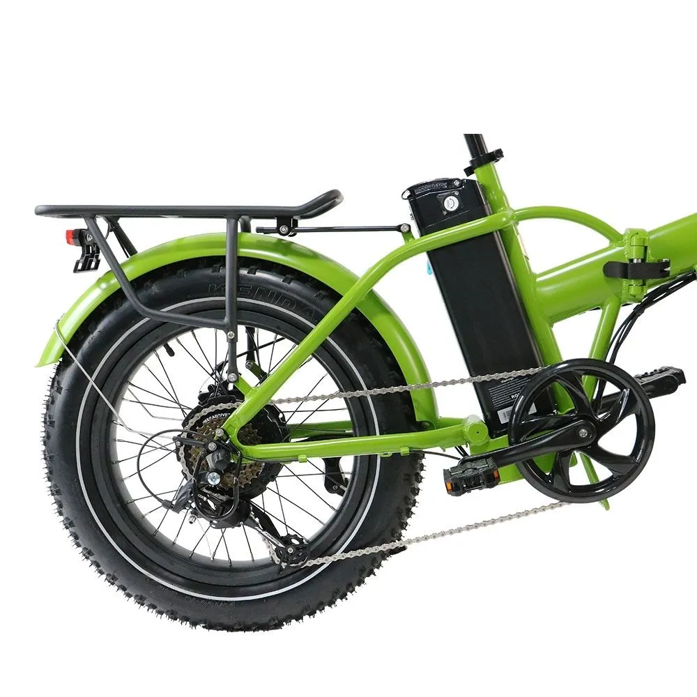 Eunorau FAT-MN 48V500W 20'' Fat Tire Folding Step-Over Electric Bike
