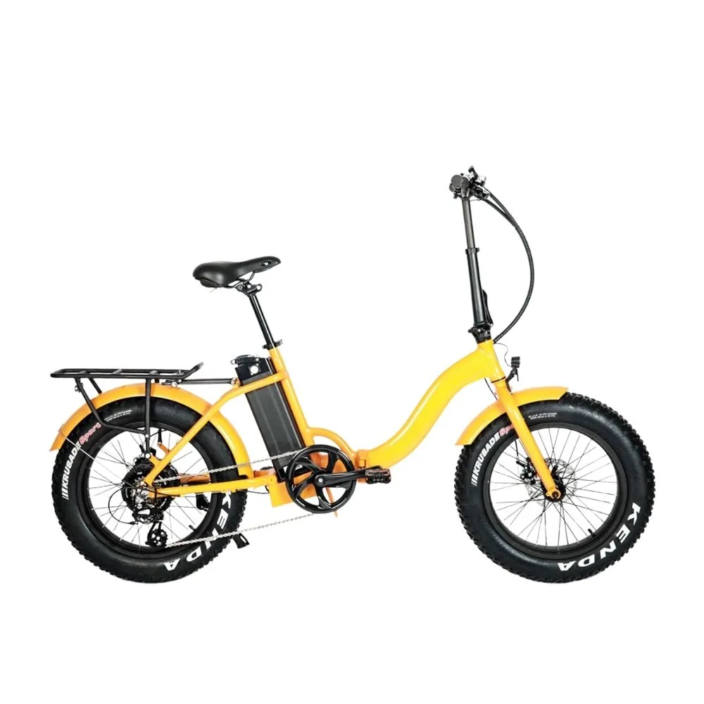 Eunorau FAT-STEP 48V500W 20'' Fat Tire Folding Step-Thru Electric Bike