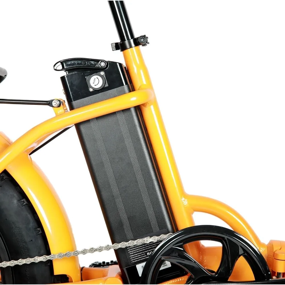 Eunorau FAT-STEP 48V500W 20'' Fat Tire Folding Step-Thru Electric Bike