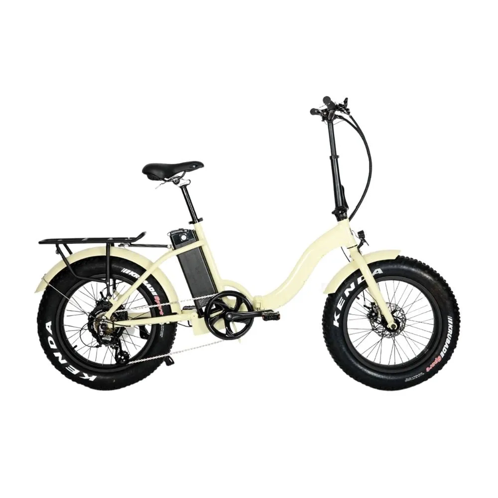 Eunorau FAT-STEP 48V500W 20'' Fat Tire Folding Step-Thru Electric Bike