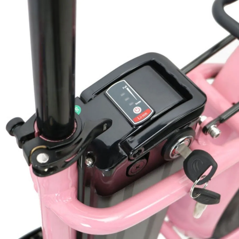 Eunorau FAT-STEP 48V500W 20'' Fat Tire Folding Step-Thru Electric Bike