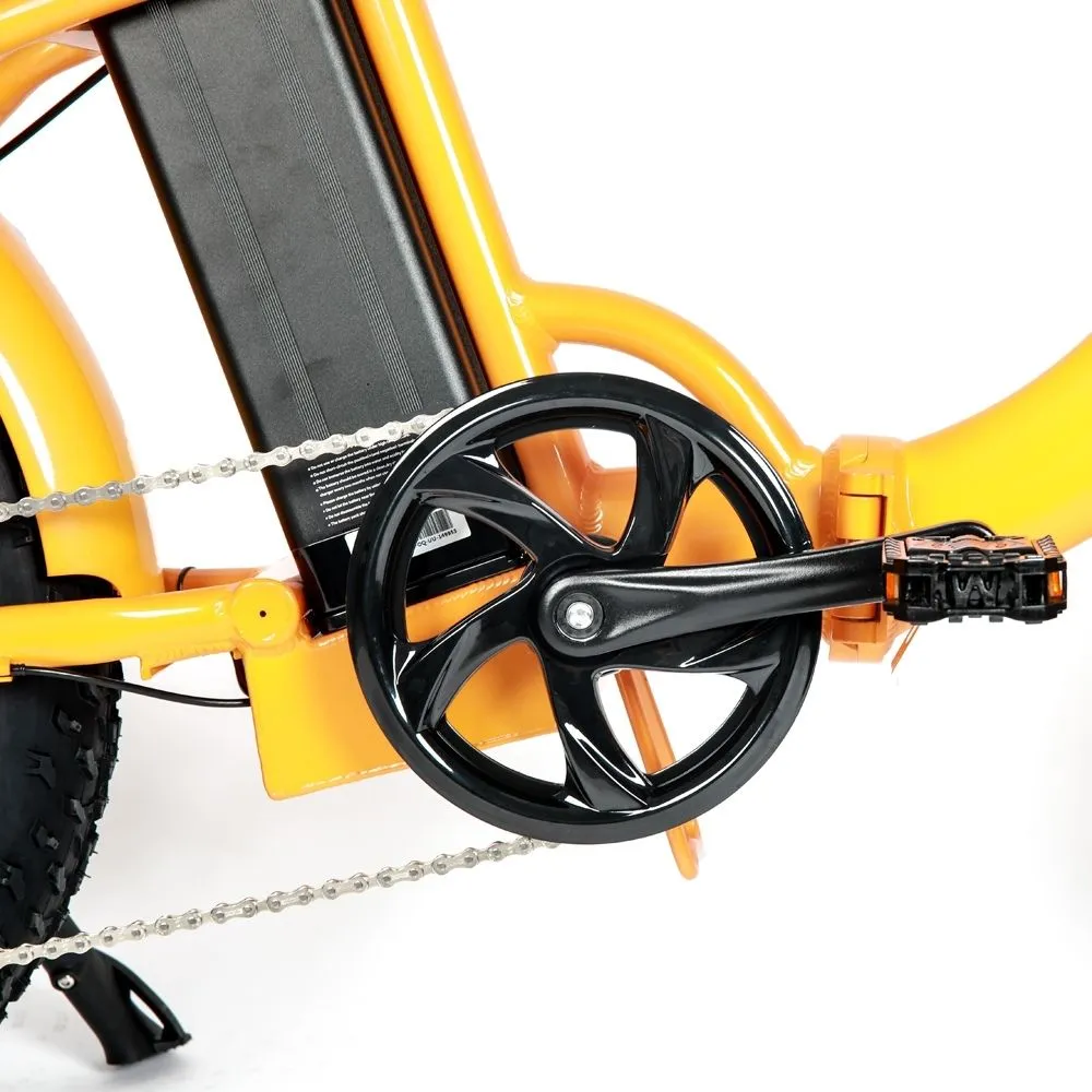 Eunorau FAT-STEP 48V500W 20'' Fat Tire Folding Step-Thru Electric Bike