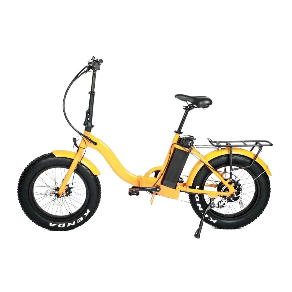 Eunorau FAT-STEP 48V500W 20'' Fat Tire Folding Step-Thru Electric Bike