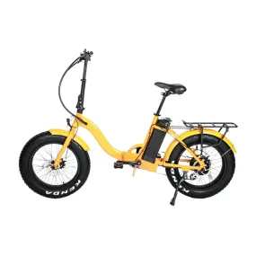 Eunorau FAT-STEP 48V500W 20'' Fat Tire Folding Step-Thru Electric Bike
