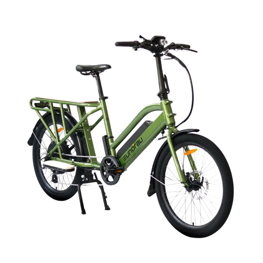 Eunorau MAX-CARGO 48V750W 24'' City Tire Long-Tail Electric Cargo Bike