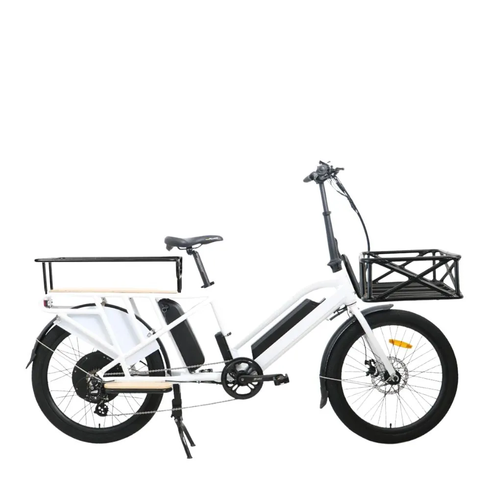 Eunorau MAX-CARGO 48V750W 24'' City Tire Long-Tail Electric Cargo Bike