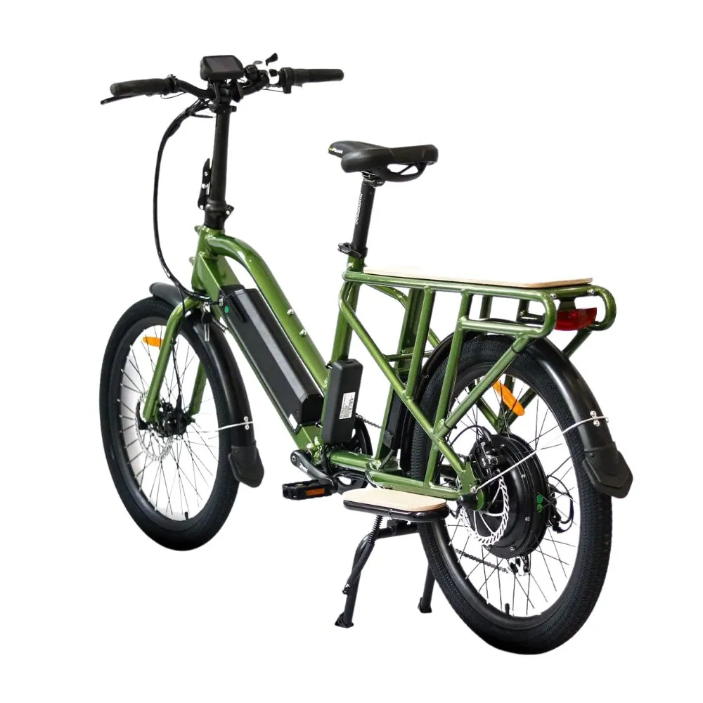 Eunorau MAX-CARGO 48V750W 24'' City Tire Long-Tail Electric Cargo Bike