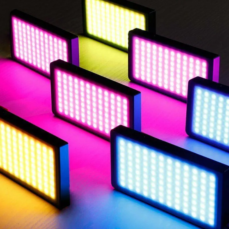 Falcon Eyes F7 RGB 2500K-9000K Pocket LED Video Light with Honeycomb Grid and Diffuser Cover (DEMO STOCK)