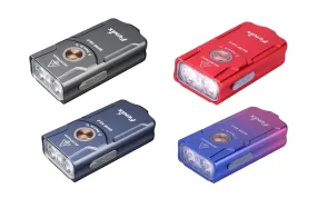 Fenix E03R v2.0 500 Lumen Rechargeable Keychain Flashlight with Red LED