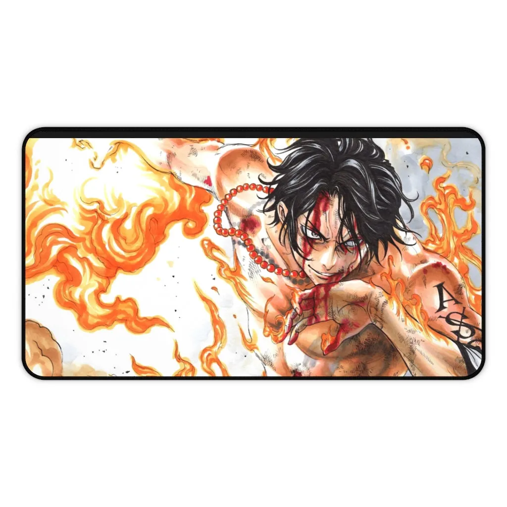 Fire Fist ACE - One Piece Non-Slip Mouse Pad / Desk Mat