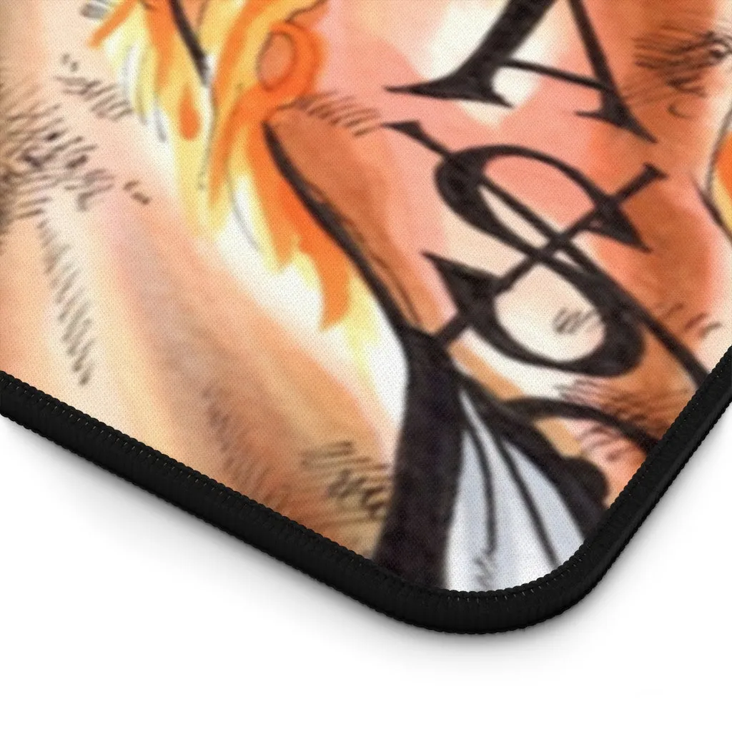 Fire Fist ACE - One Piece Non-Slip Mouse Pad / Desk Mat
