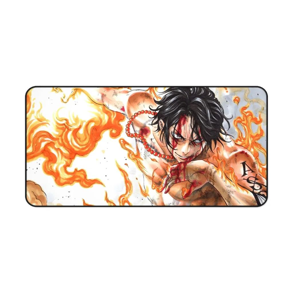 Fire Fist ACE - One Piece Non-Slip Mouse Pad / Desk Mat