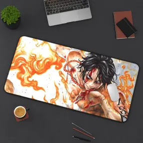 Fire Fist ACE - One Piece Non-Slip Mouse Pad / Desk Mat