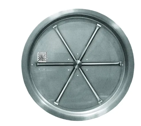 Firegear 25" Stainless Steel Round Pan Gas Fire Pit Insert FPB-25RBSTMSI-N