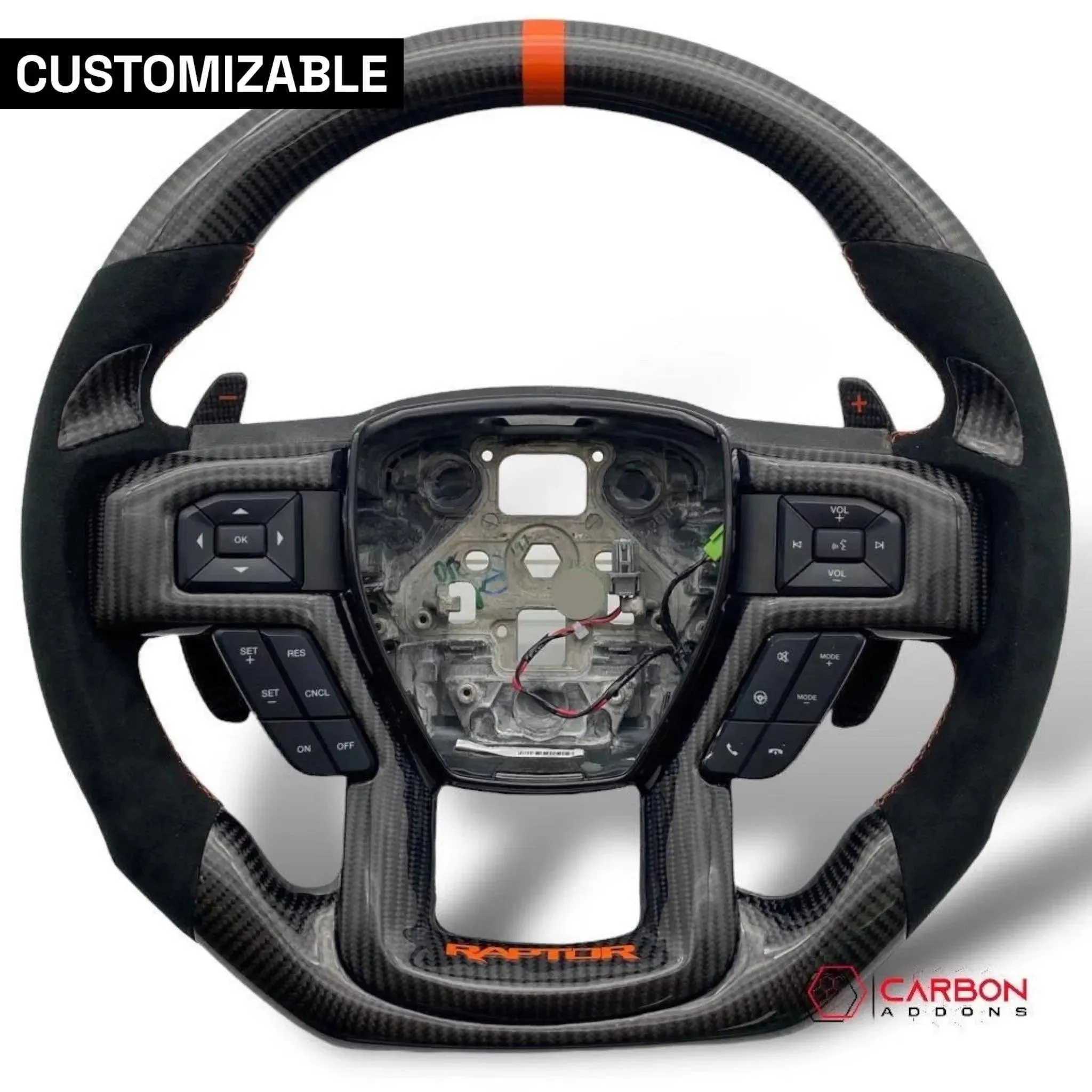Ford F150 2015-2020 Custom Carbon Fiber Steering Wheel