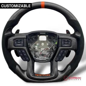 Ford F150 2015-2020 Custom Carbon Fiber Steering Wheel